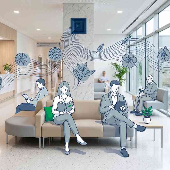 Aromatización para hospitales